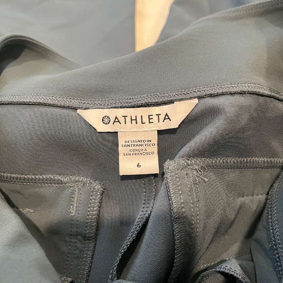 Athleta Women’s Wide Leg Pants Size 6 Blue - Picture 8 of 11